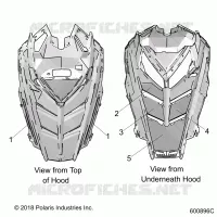 HOOD FOAM/SEAL