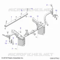CHASSIS, FRONT FRAME ASM. (USA ONLY)