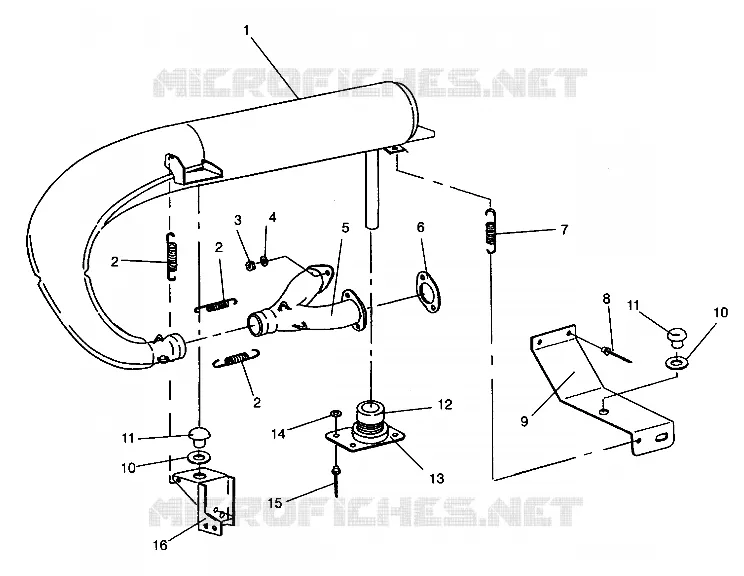 EXHAUST SYSTEM WIDETRAK LX 0942064 (49250425040026)