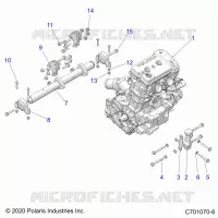 ENGINE, MOUNTING