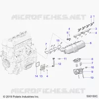 INTAKE MANIFOLD AND FUEL RAIL