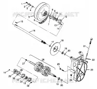 DRIVE TRAIN  500 EFI 0973774 (4938423842B008)