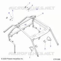 CHASSIS, CAB FRAME