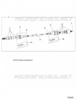 DRIVE TRAIN, REAR HALF SHAFT