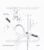 ENGINE, THROTTLE CONTROL ASM.