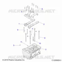 ENGINE, CYLINDER HEAD