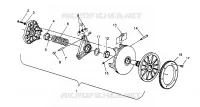 DRIVE CLUTCH LITE 0963433, EURO LITE E963433 AND LITE DELUXE 0963431 (4931663166B012)