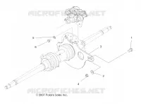 REAR BRAKE CALIPER MOUNTING