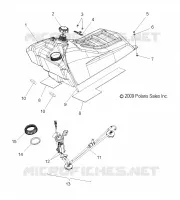 FUEL SYSTEM, FUEL TANK ASM.