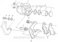 FRONT BRAKE  SPORTSMAN 500 W97CH50A (4939993999B008)