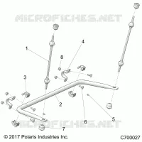SUSPENSION, REAR STABILIZER BAR