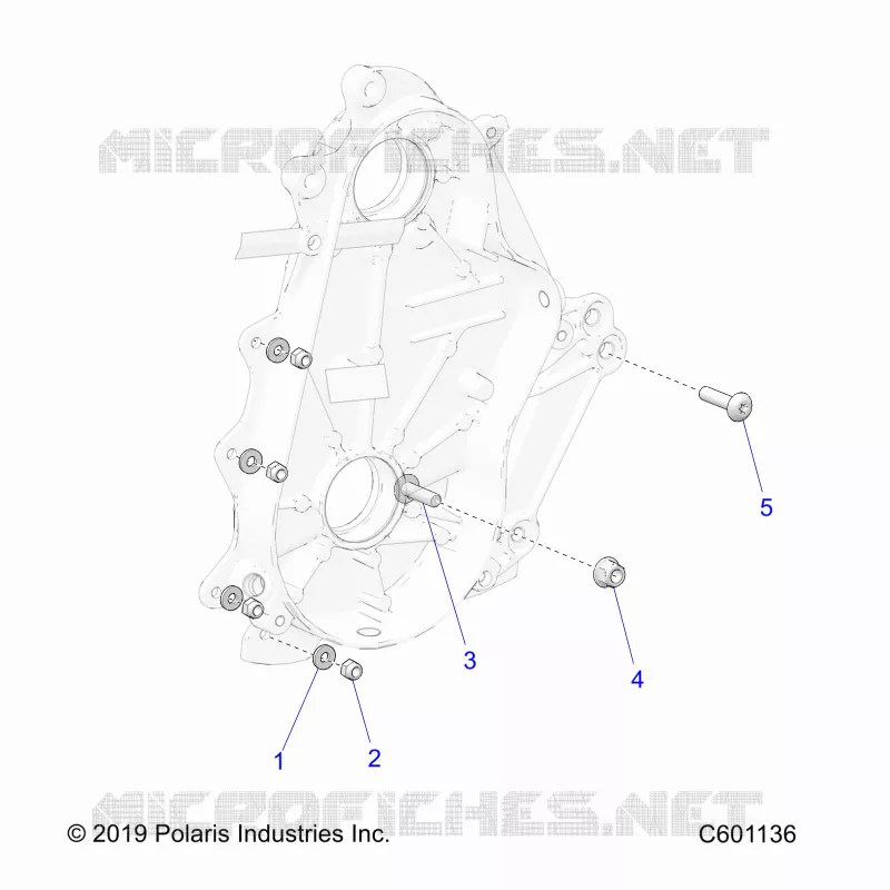 DRIVE TRAIN, CHAINCASE MOUNTING