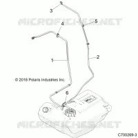 FUEL SYSTEM, LINES, STD.
