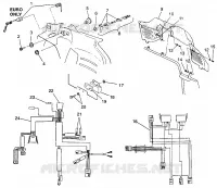 CONSOLE   WIRE HARNESS ULTRA SPX 0975678, ULTRA SPX SE H975678 AND EUROPE (4939533953A010)