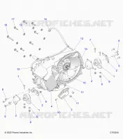 DRIVE TRAIN, GEARCASE, MAIN, MOUNTING