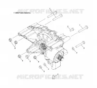 DRIVE TRAIN, REAR GEARCASE MOUNTING