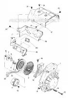 BLOWER HOUSING AND RECOIL STARTER SPORT AND SPORT GT (4916821682033A)