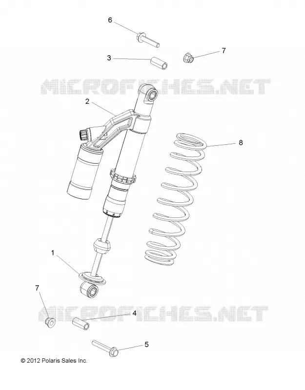 REAR SHOCK MOUNTING
