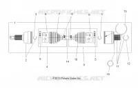 DRIVE TRAIN, DRIVE REAR SHAFT
