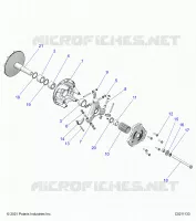 DRIVE TRAIN, PRIMARY CLUTCH