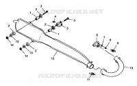 EXHAUST SYSTEM TRAIL BLAZER W98BA25C (4945464546A010)