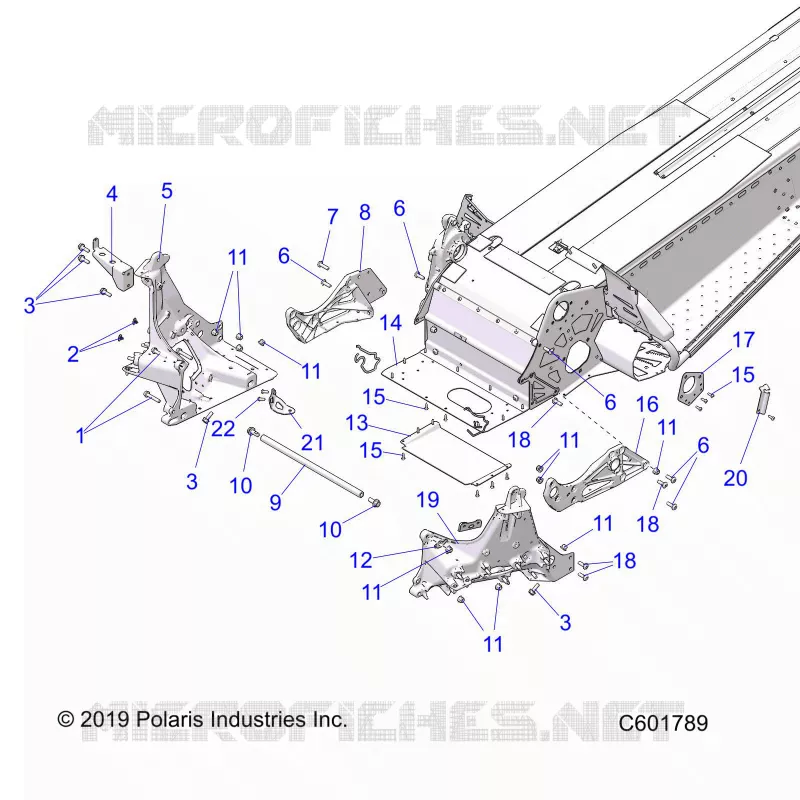 CHASSIS, BULKHEAD ASM.