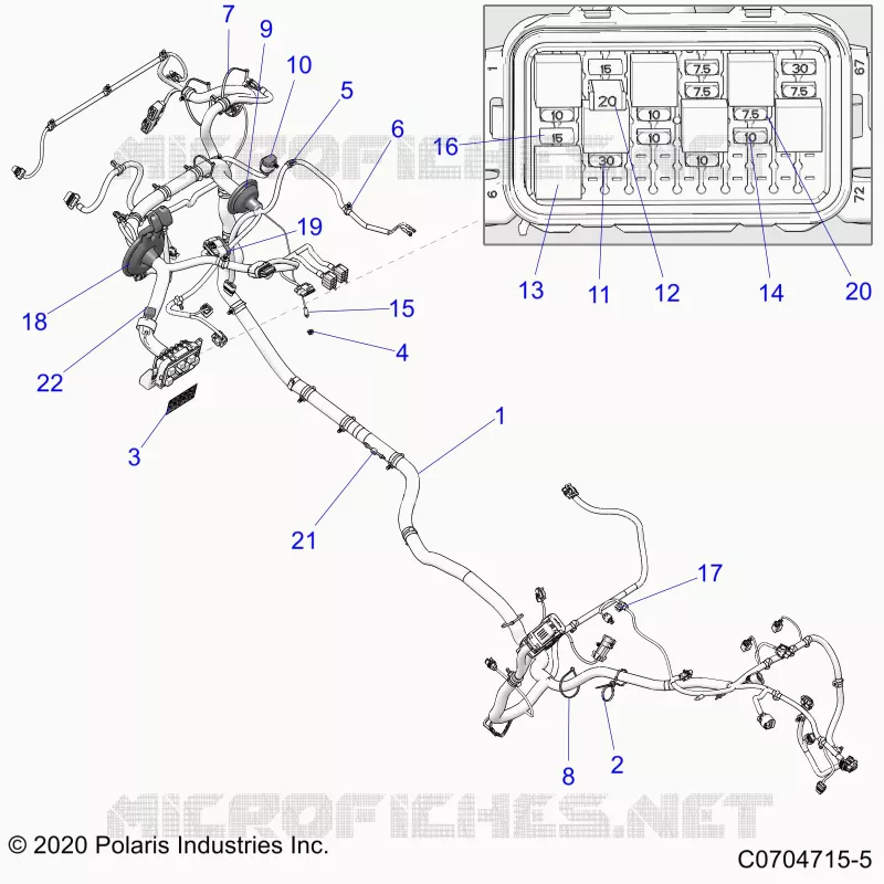 ELECTRICAL, WIRE HARNESS