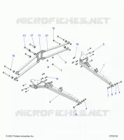REAR SUSPENSION CONTROL ARMS