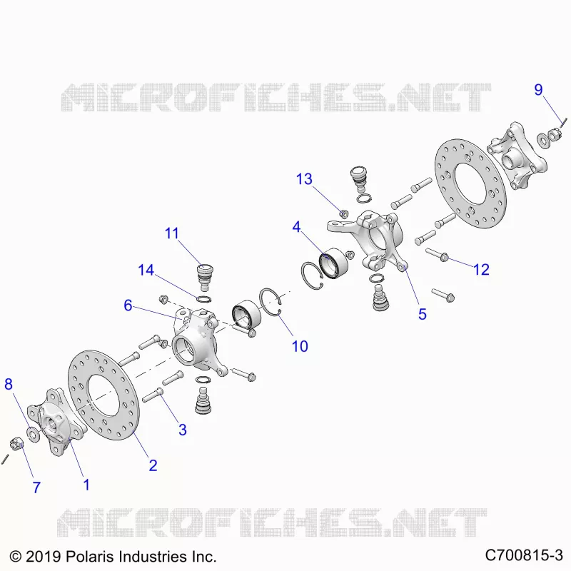 FRONT SUSPENSION HUB