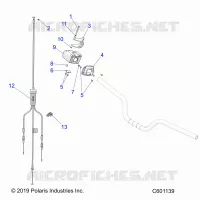 ENGINE, THROTTLE CONTROL ASM.