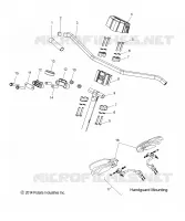 UPPER STEERING   HANDLEBAR ASM.