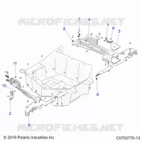 REAR BODYWORK RACK, MOUNTING