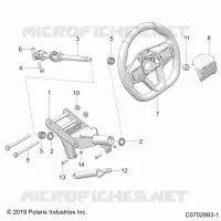 STEERING, UPPER, STANDARD