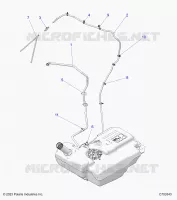 FUEL SYSTEM, LINES, STD.