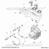 BRAKES, MASTER CYLINDER AND ABS MODULE