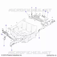 REAR BODYWORK RACK, MOUNTING