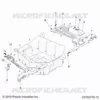 REAR BODYWORK RACK, MOUNTING