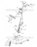 STEERING POST   ASSEMBLY 6X6 400L W948740 (4926802680B009)