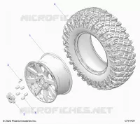 WHEELS, FRONT