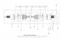 DRIVE TRAIN, DRIVE REAR SHAFT