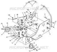 STEERING ASSEMBLY 440 XCR 0941760 (4925182518016A)