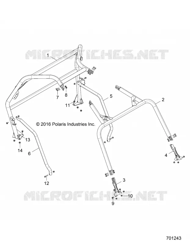 CHASSIS, CAB FRAME