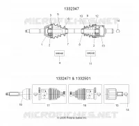 DRIVE SHAFT, FRONT