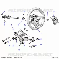 STEERING, UPPER, STANDARD