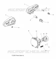 HEADLIGHTS, TAILLIGHTS AND BULBS