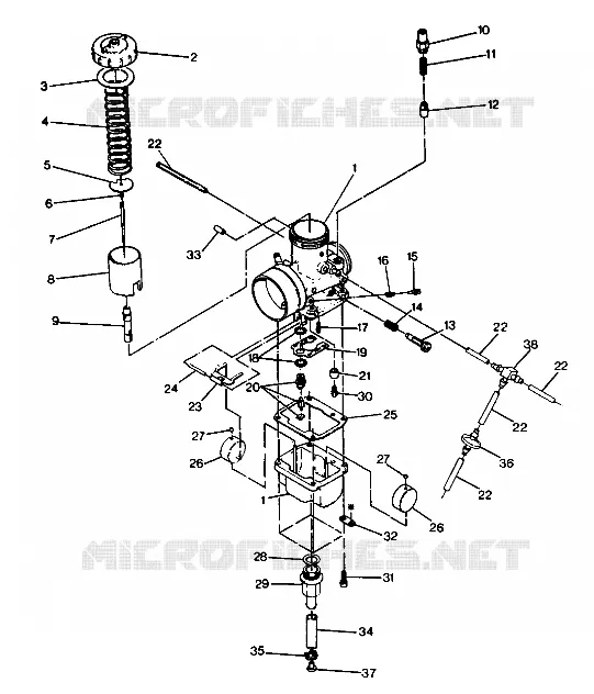 CARBURETOR-ECSOPL-04,-05  500 AND 500 CLASSIC (4919251925035A)