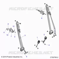 SEAT BELT MOUNTING