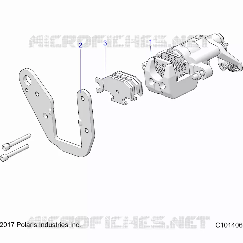 BRAKES, REAR CALIPER
