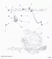 DRIVE TRAIN, MAIN GEARCASE MOUNTING