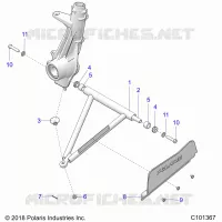 SUSPENSION, A-ARM AND STRUT MOUNTING